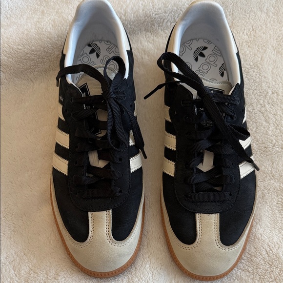 Adidas Samba Black and Cream Sneakers Women’s size 9.5 - Picture 8 of 8